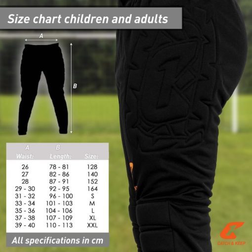 Goalkeeper Pants Long_Padded_for_Adults_and_Children_Catch_and_Keep_Europe_Size